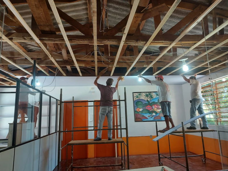 REFORMA DE MELHORIAS NA EMEF MARTIN LUTHER